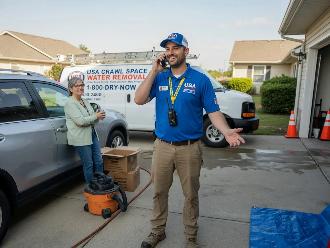 Crawl Space Water Removal Weldon, IA FAQs